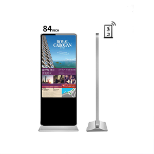 Écran LCD du lecteur vidéo 4K au sol de 84 ''