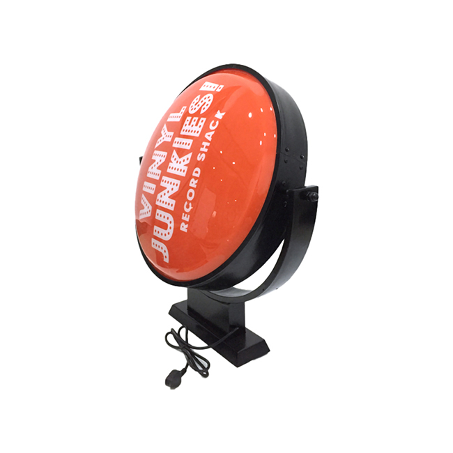 Caisson lumineux rotatif illuminé à LED Outdoor Chain-Shop