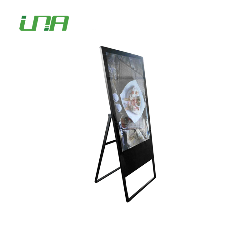 Afficheur numérique LCD portable 43'' Mall avec réseau